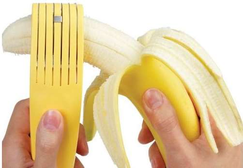 Chef'n Bananza Banana Slicer 香蕉切片機 精準切出香蕉片