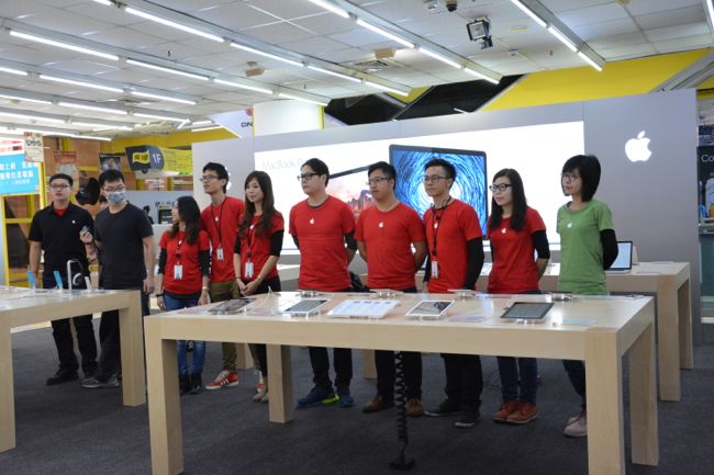 內湖燦坤旗艦 Apple Shop 2.0 空前盛大開幕