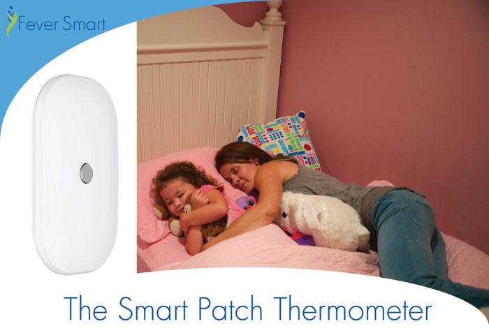 為孩子設計的Fever Smart溫度觀察貼 讓家長不再擔心睡不著