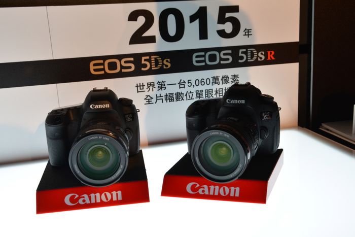 Canon推出5060萬像素相機 EOS 5DS與5DS R滿足專業人士所需