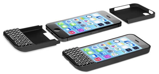 Typo iPhone手機殼 讓你iPhone變身成為BlackBerry？