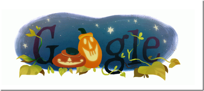 Google Doodle慶祝萬聖節！有趣動畫陪你一整天！