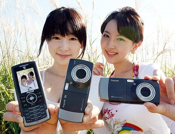 首支邁入1000萬像素的拍照手機 Samsung SCH-B600拿下