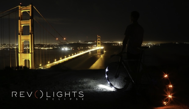 Revolights Eclipse 讓自行車輪子發光 走夜路免驚