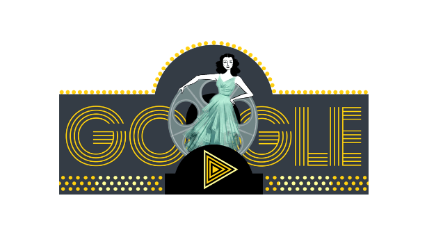 [Google Doodle]Hedy Lamarr 海蒂拉瑪 101 歲冥誕 世界上最美的女科學家