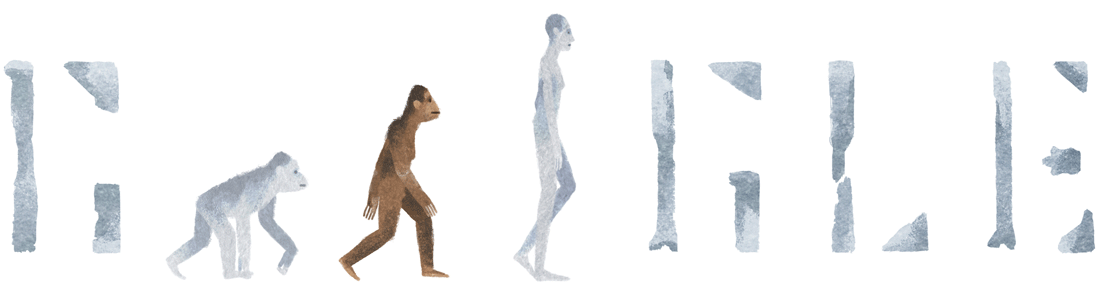 [Google Doodle] 誰是南方古猿露西？人類祖先發現 41 週年紀念