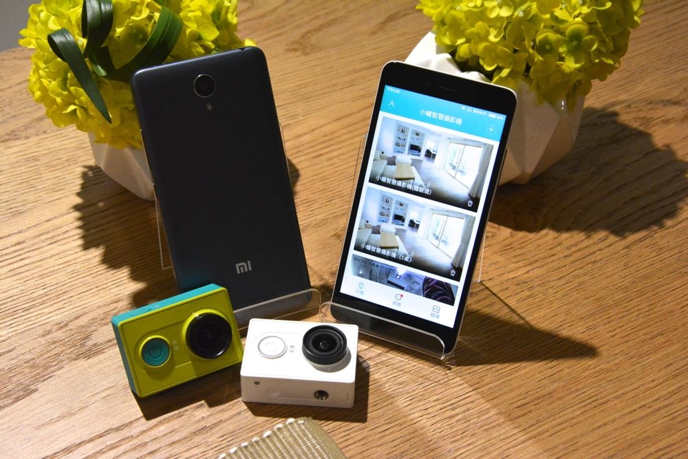 小米宣布紅米Note2與小蟻運動相機雙11台灣開賣