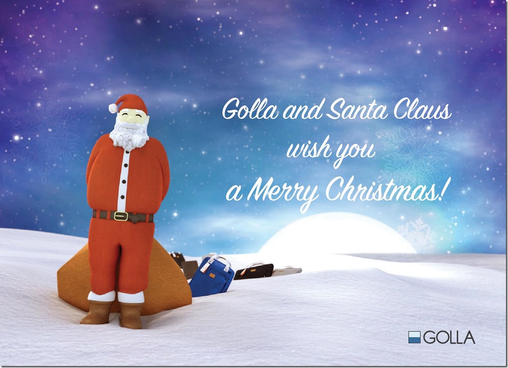 芬蘭聖誕老人和GOLLA幫您輕鬆挑選聖誕禮 還有交換禮物優惠專區