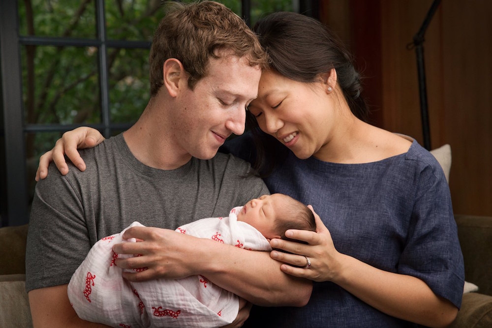 臉書創辦人馬克祖克柏宣佈生女喜訊 將捐出 99% 股權為孩童打造美好世界