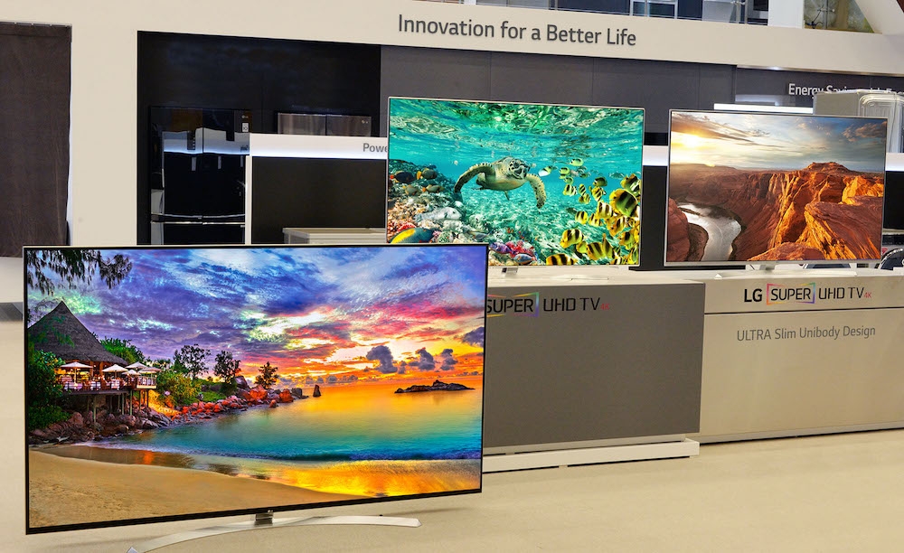 不讓其他業者專美於前 LG 在 2016 CES 展上推出 8 款 HDR 高階電視