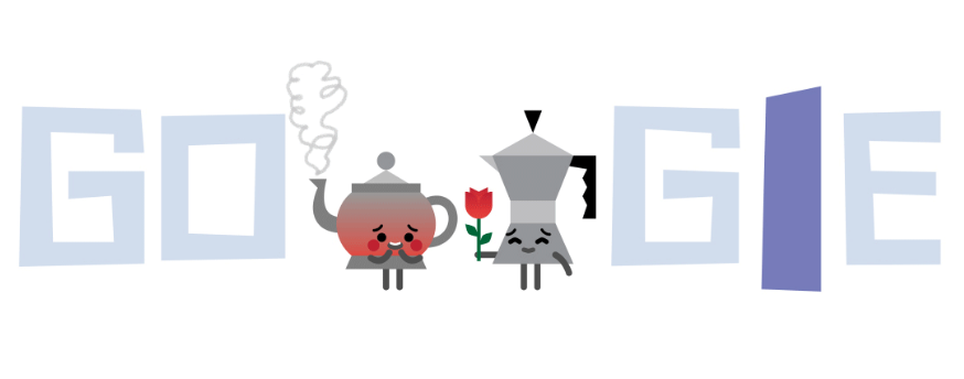 [Google Doodle] 2016 情人節 約會就靠這三招！