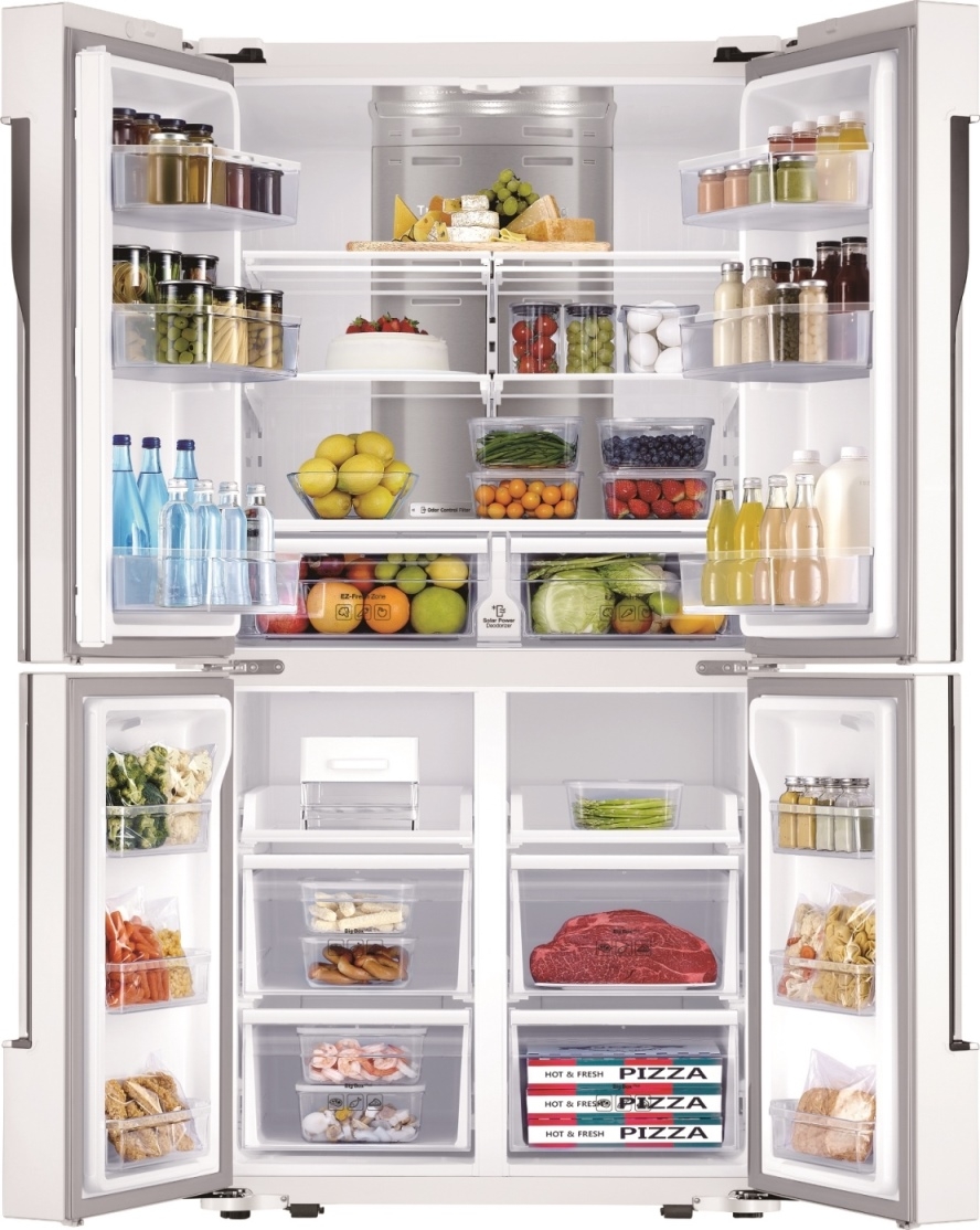 三星智慧冰箱全新上市 省電效能創造全家人的新鮮大空間