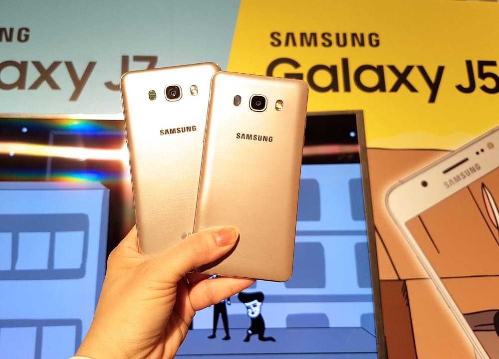 J 厲害! Samsung再推中階旗艦Galaxy J5/J7 售價NT$7,490/NT$8,990