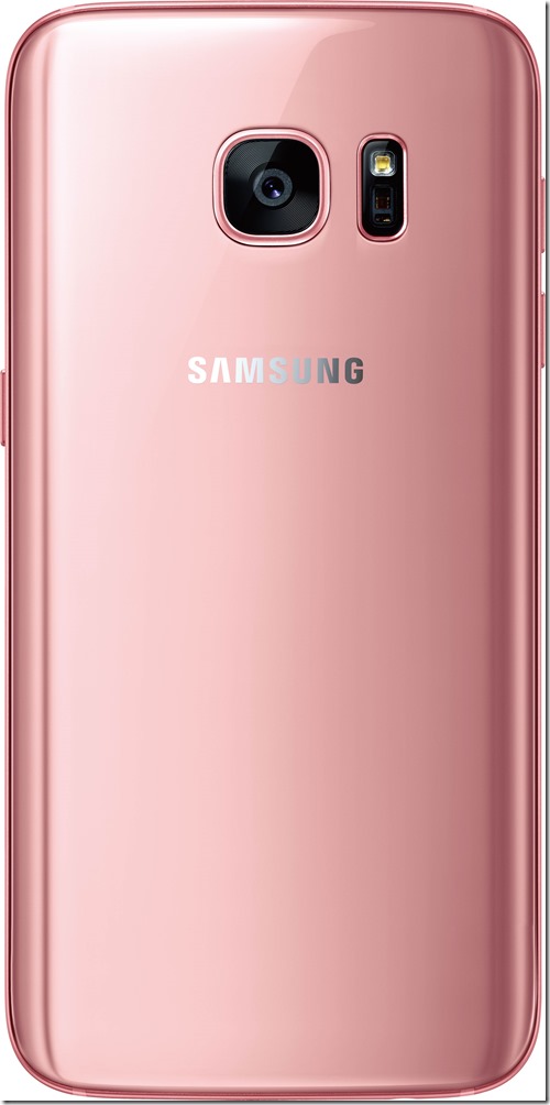 三星Galaxy S7 新色 時尚夢幻霓光粉 預購、首購皆享好禮大方送！