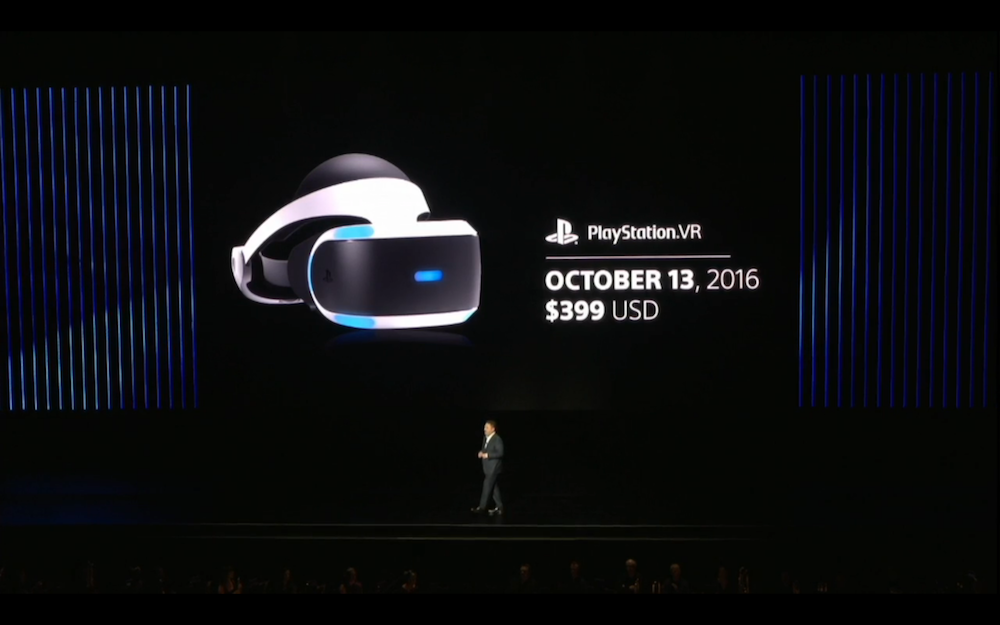 Sony在E3 2016中發表PS VR 預計十月正式上市