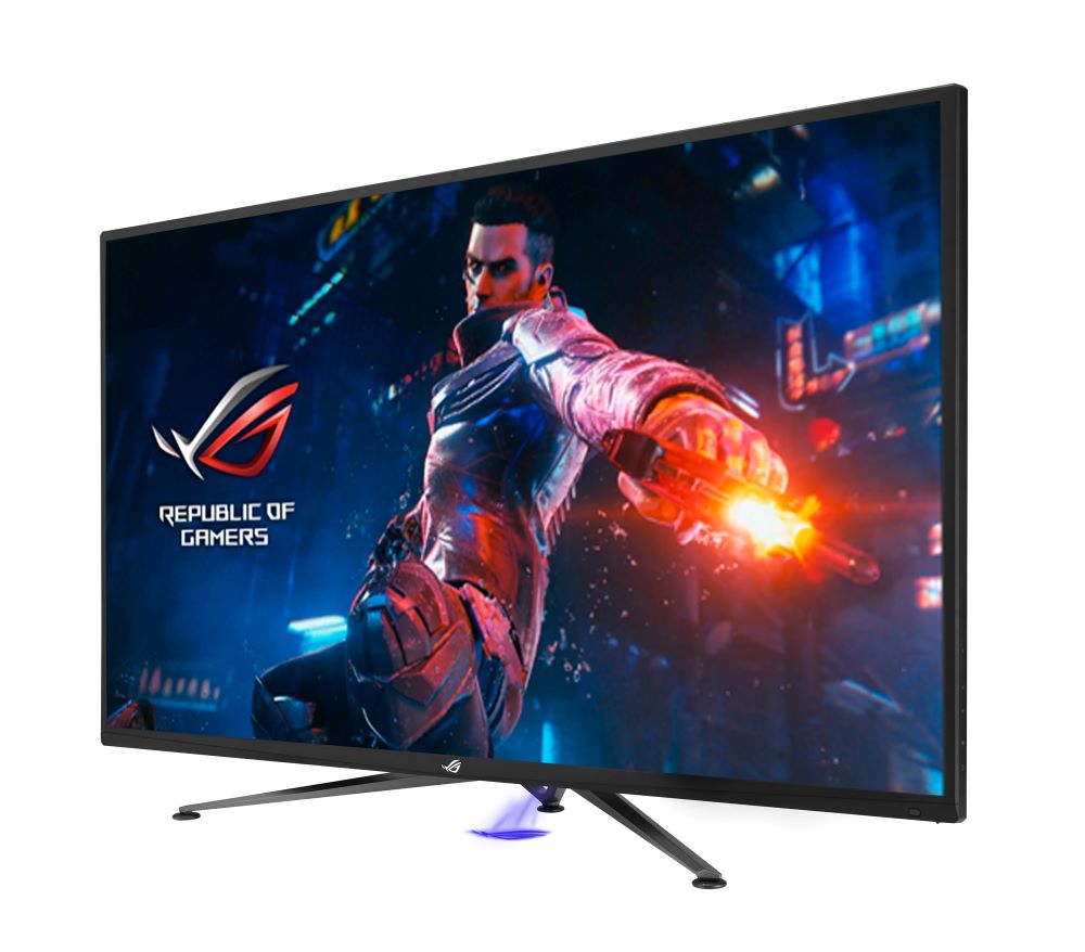 世界首款搭載顯示串流壓縮技術(DSC)的43吋電競螢幕ROG Swift PG43UQ以43吋大尺寸抗眩光面板，為玩家帶來極致流暢的視覺效果與栩栩如生的畫面細節。.jpg