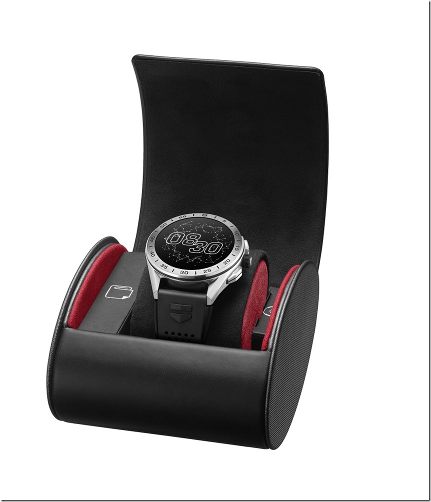 Orbital - travel pouch open with watchface 2020