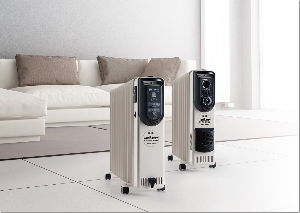 【新聞配圖3】德國嘉儀「HELLER電子式葉片電暖爐」搭載高科技智慧恆溫系統，恆溫舒適不耗氧，同步提升免疫力