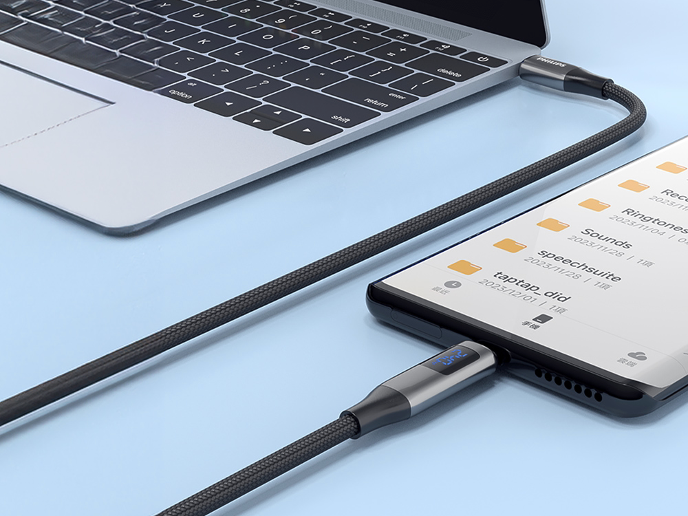 PHILIPS 240W快充傳輸線