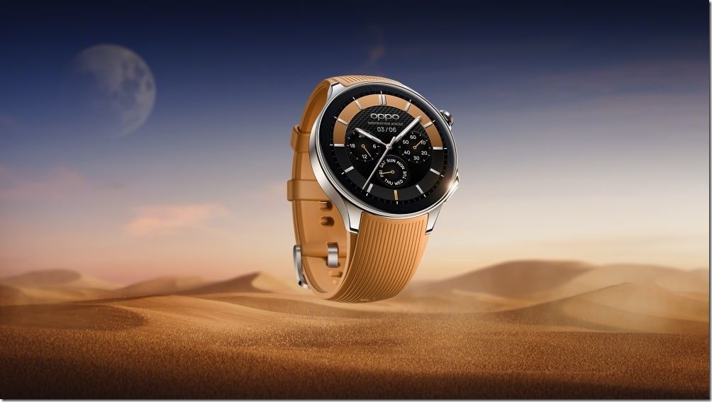 OPPO Watch X 高階智慧穿戴強勢登場，海外率先發表，OPPO台灣市場將於3月7日揭曉