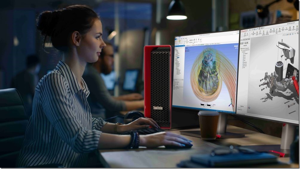 【新聞照片1】Lenovo全新ThinkStation P8直立式工作站追求頂規配置,釋放終極效能。 【新聞照片1】Lenovo全新ThinkStation P8直立式工作站追求頂規配置,釋放終極效能。