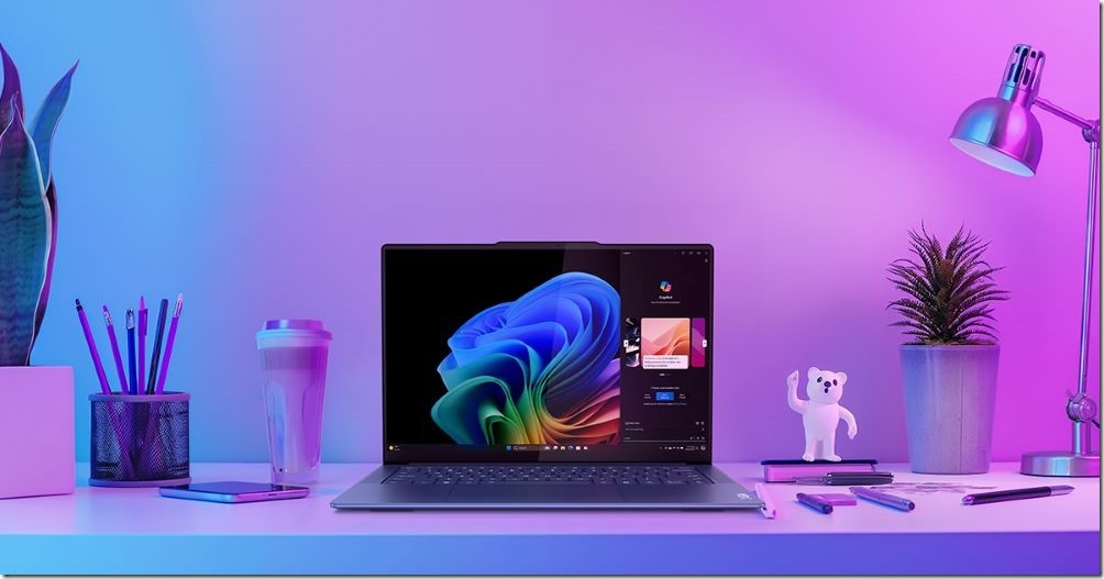 【新聞照片2】Yoga Slim 7x搭載最新Snapdragon X Elite處理器，內建Hexagon NPU使創作事半功倍。