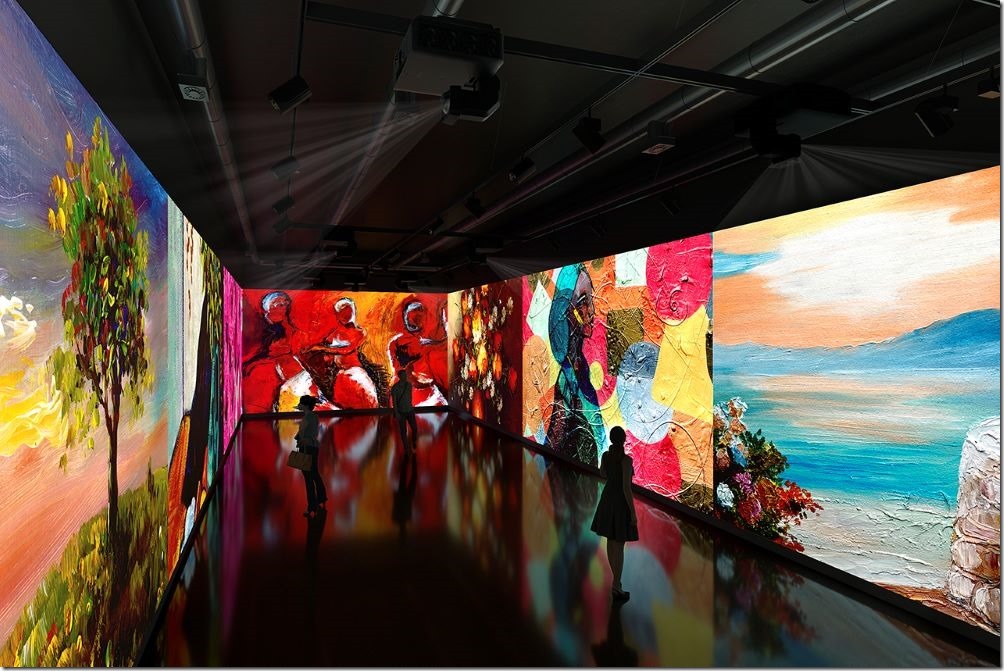 新聞圖片三：三台新機精簡機身體積與尺寸，輕巧容易安裝且運送更加便利，有效節省時間與成本，為場域複雜的展演空間提供絕佳解決方案。