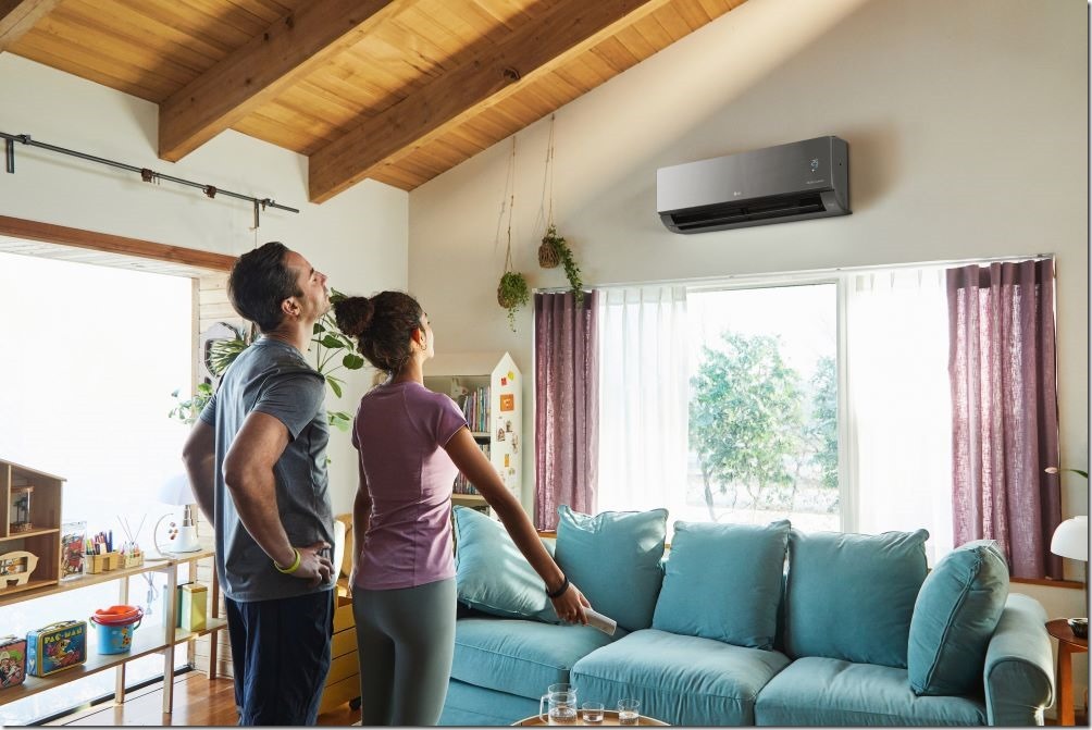 【新聞圖片3】LG ARTCOOL潮酷系列使用獲TUV認證的雙迴轉變頻壓縮機技術，並採用R32綠能冷媒，可快速進行冷暖房調控