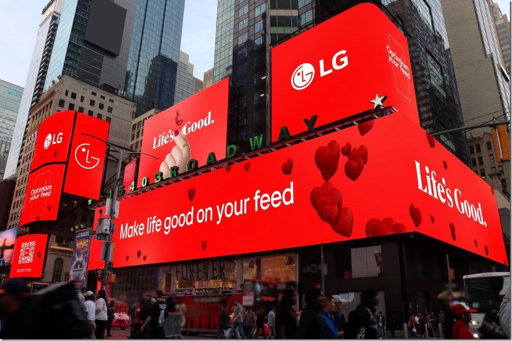 【新聞圖片1】LG 發起「OPTIMISM YOUR FEED」全球社群活動，期盼減少社群焦慮，迎接更美好的生活