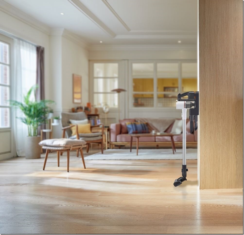 【新聞圖片9】LG官方商城獨家推出可自由選配配件的雪花銀色LG CordZero A9 K 系列快清式無線吸塵器 (型號A9K-SOLO)