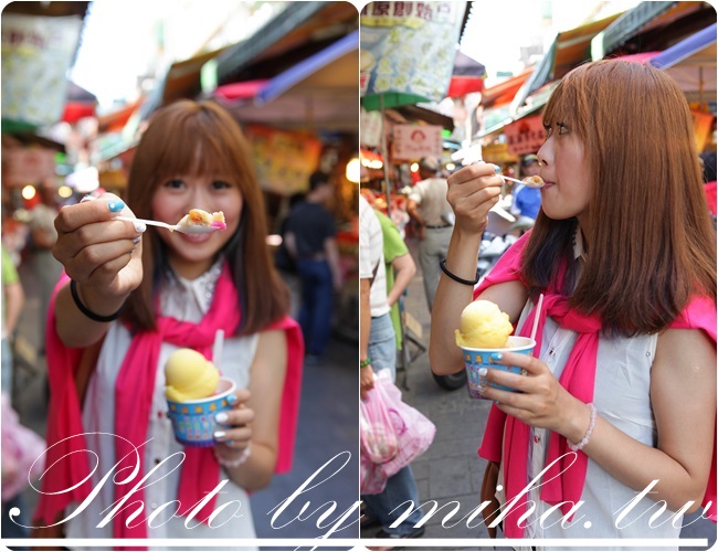 金山老街 焦糖地瓜冰淇淋 冰蹦拉