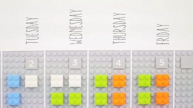 Digitized LEGO Calendars (3)