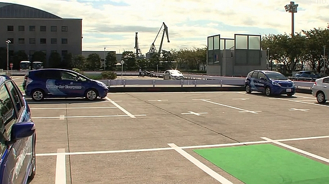 Honda automatic driverless valet parking system-3