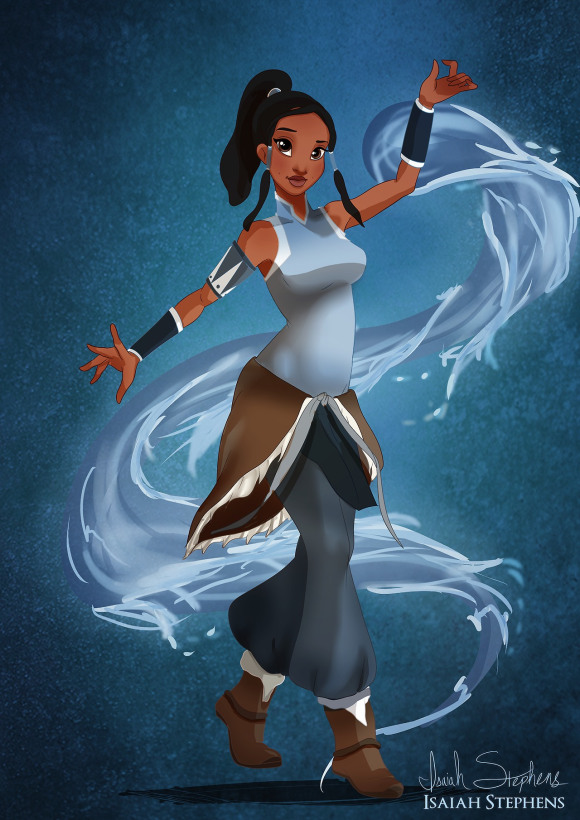 Tianna as Korra