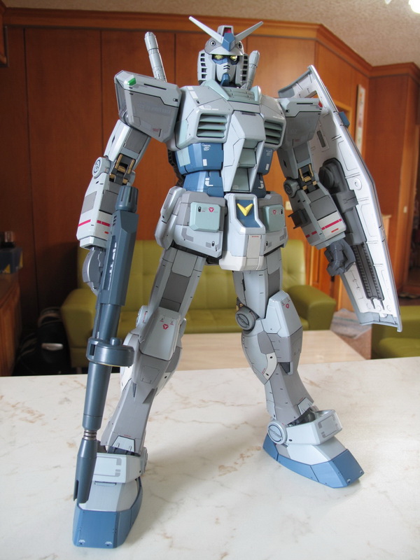 MegaSize 1/48 G3 Gundam ver.GFT (仿RG配色) MegaSize 1/48 G3 Gundam ver.GFT (仿RG配色)