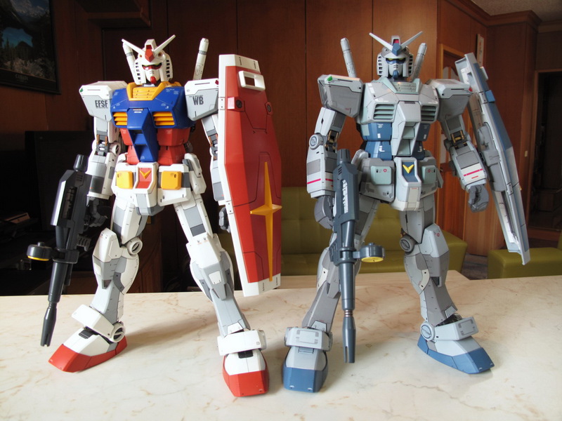 MegaSize 1/48 G3 Gundam ver.GFT (仿RG配色) MegaSize 1/48 G3 Gundam ver.GFT (仿RG配色)