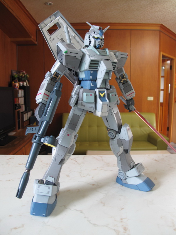 MegaSize 1/48 G3 Gundam ver.GFT (仿RG配色) MegaSize 1/48 G3 Gundam ver.GFT (仿RG配色)