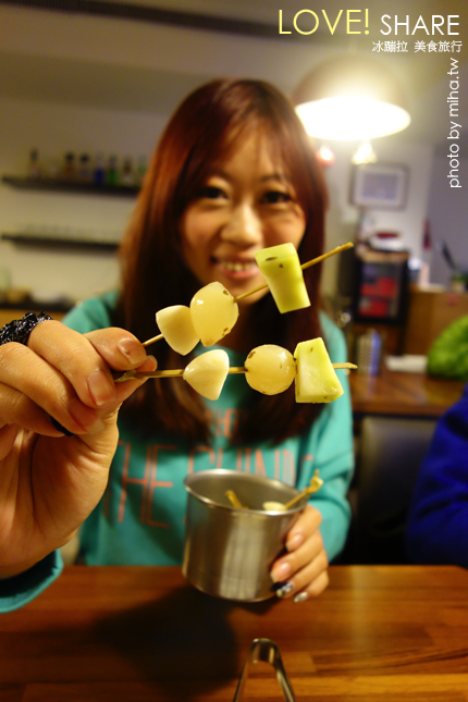 吃義燉飯 冰蹦拉