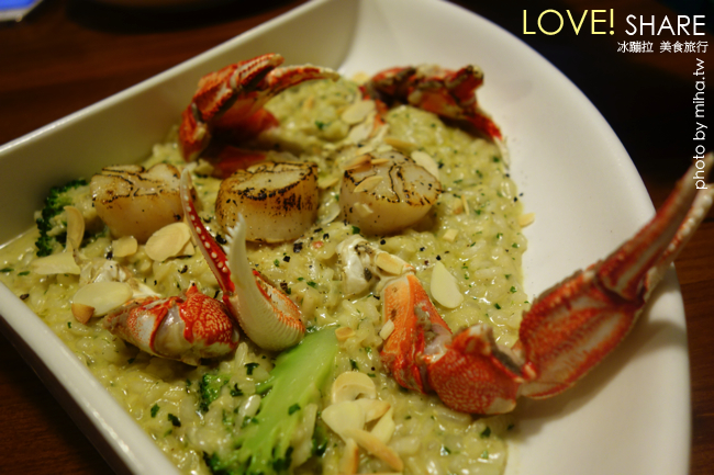 吃義燉飯 冰蹦拉