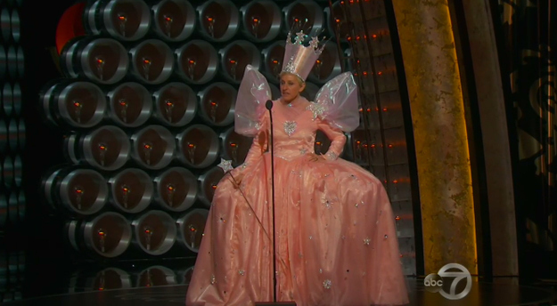 When Ellen became Glinda:
