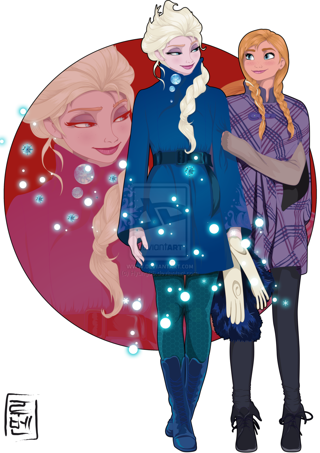 Elsa and Anna(冰雪奇緣)