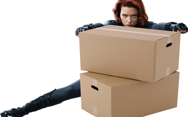She could move a lot of cardboard boxes, but, like, stealthily.