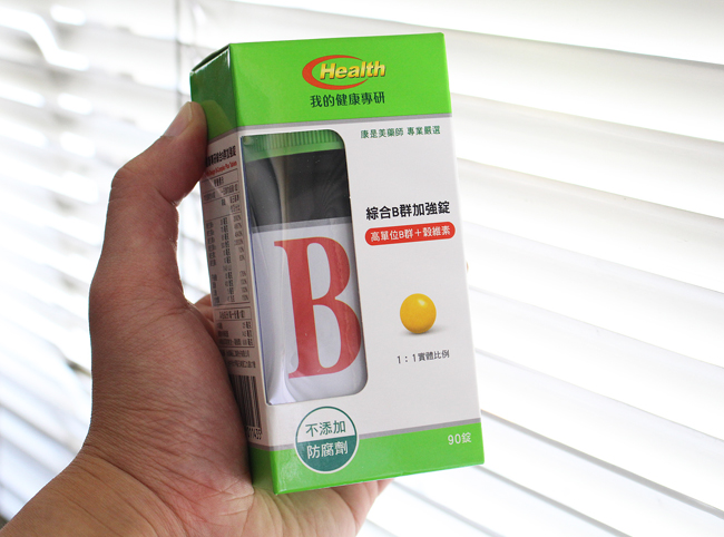 我的健康專研,綜合B群加強錠,康是美,活力扇