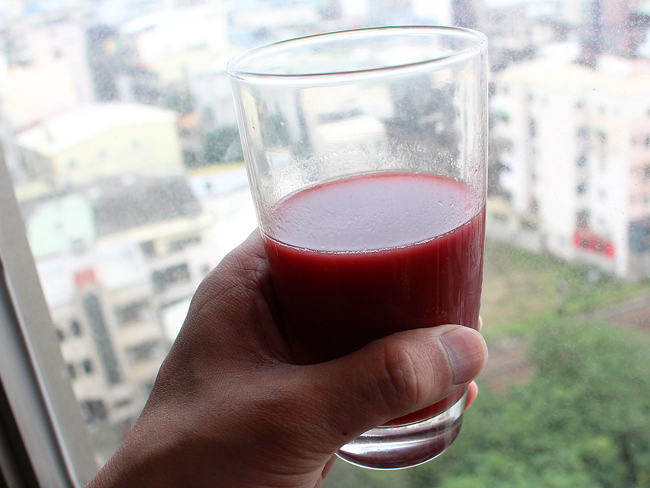 波蜜一日蔬果「100%紅色濃蔬果汁」