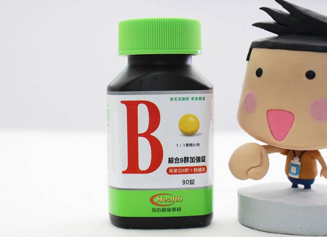 我的健康專研,綜合B群加強錠,康是美,活力扇