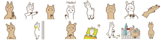 WeChat新聞圖檔貼圖_牛奶可可草泥馬