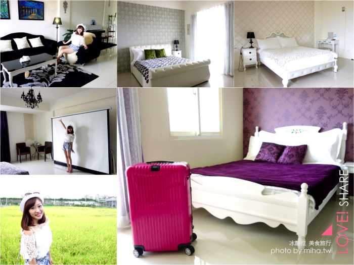 宜蘭 ▌礁溪白雲閣超便宜包棟民宿，附贈一整片的超美稻田(一晚$550)