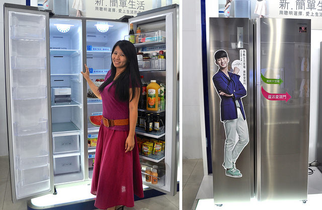 三星愛現門電冰箱