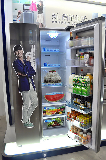 三星愛現門冰箱