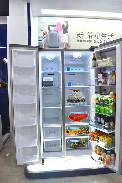 三星愛現門冰箱
